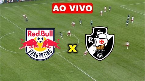 vasco x bragantino multicanais